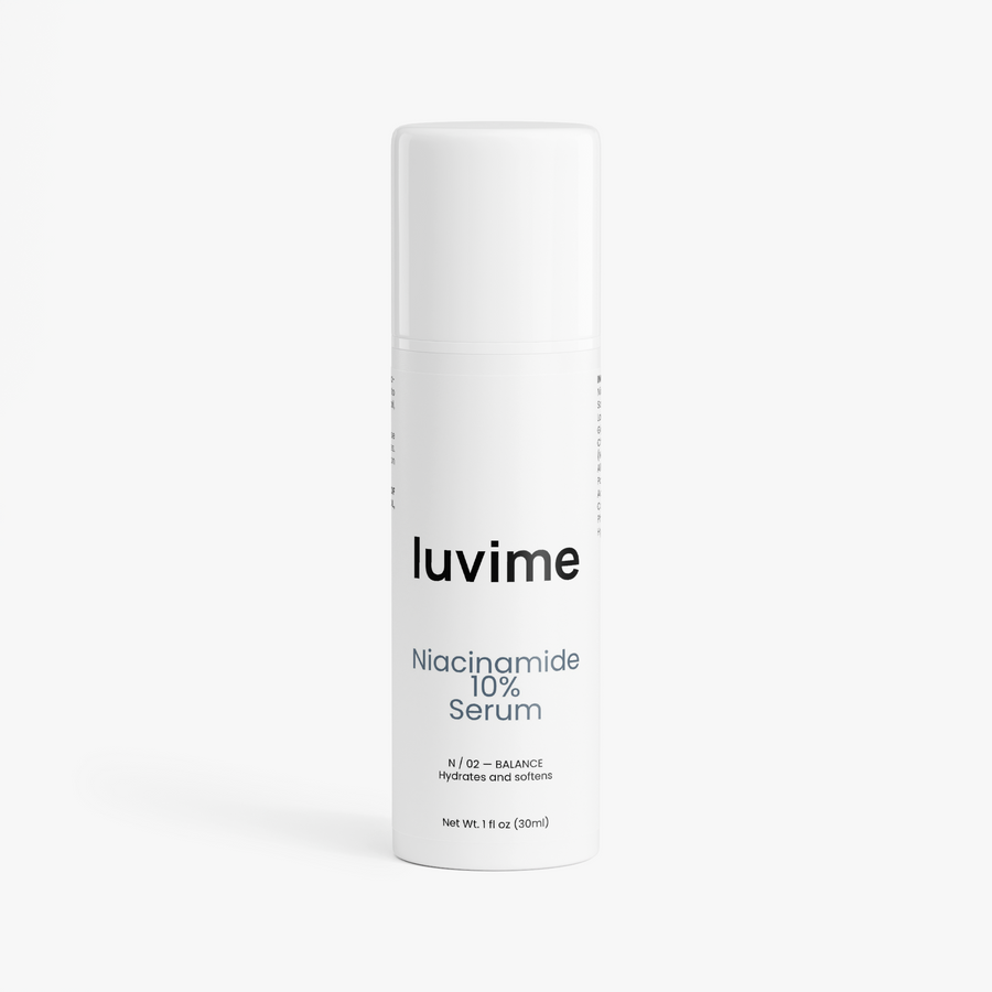 Luvime niacinamide packaging