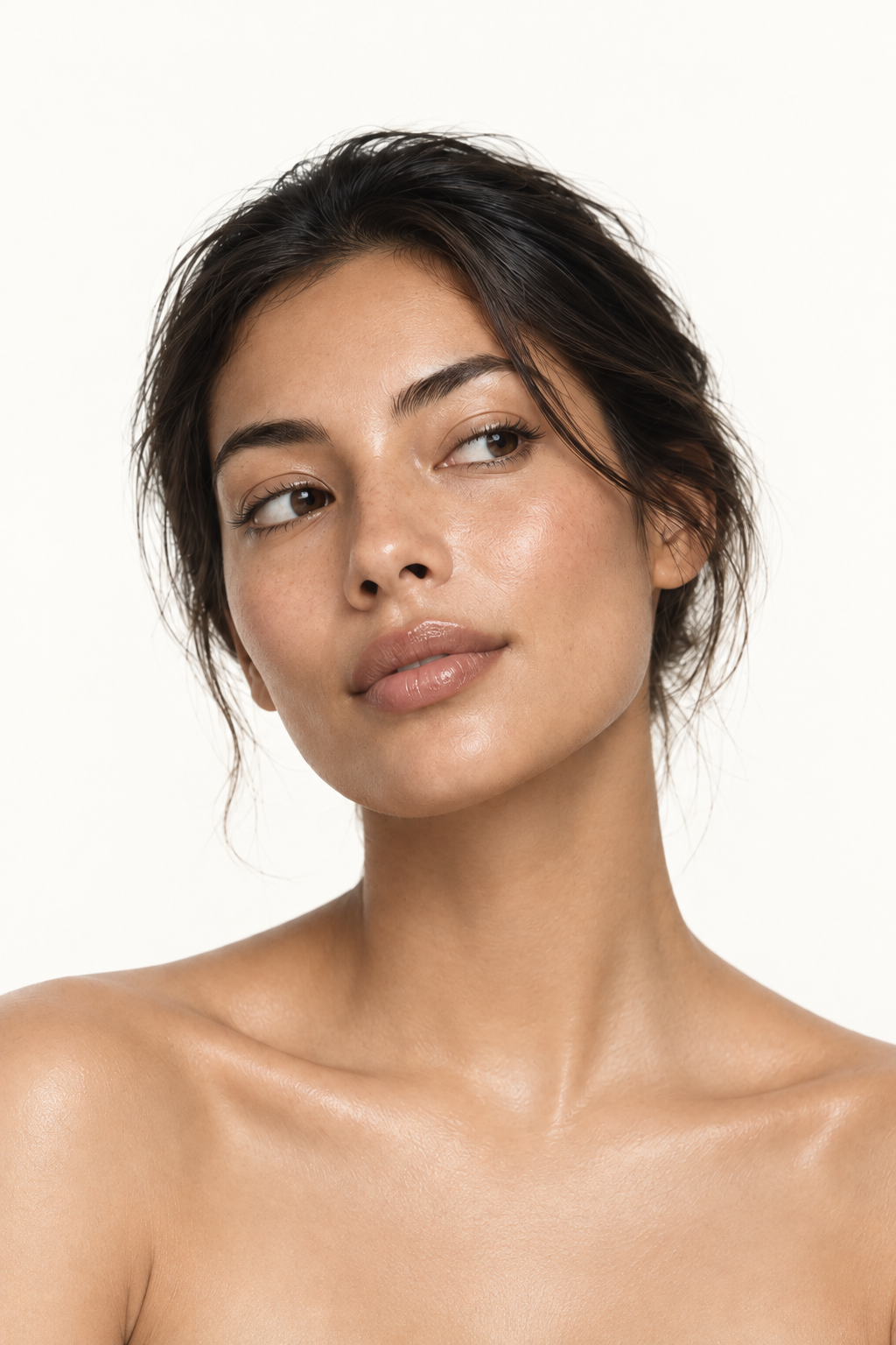 Luvime editorial portrait with natural skin texture